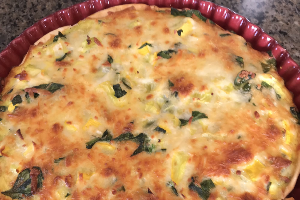 Quiche de vegetales