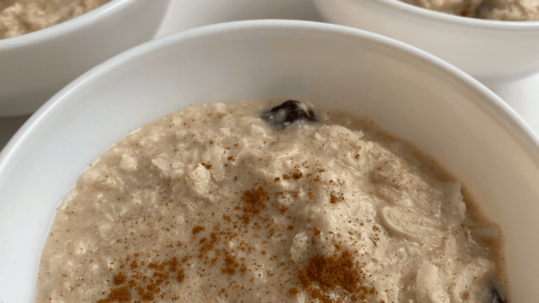 arroz con leche vegano